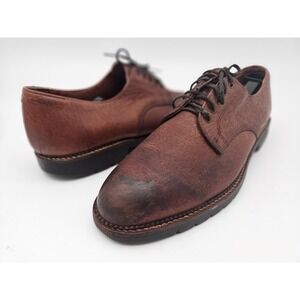 H.S Trask Bison Authentic Leather Oxford Shoes 1001 Mens Size 12 Made in the USA